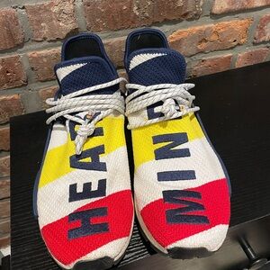 Adidas Pharrell Williams Sneakers - Red, Yellow, Blue